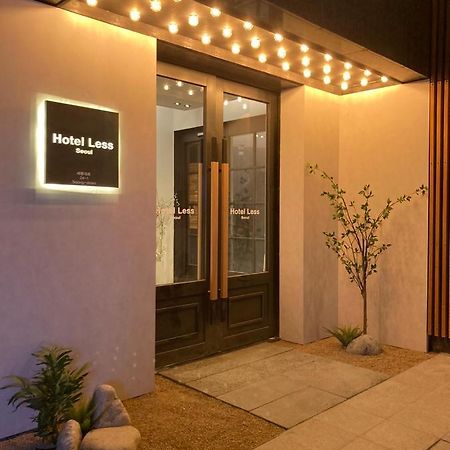 Hotel Less Seoul Bagian luar foto