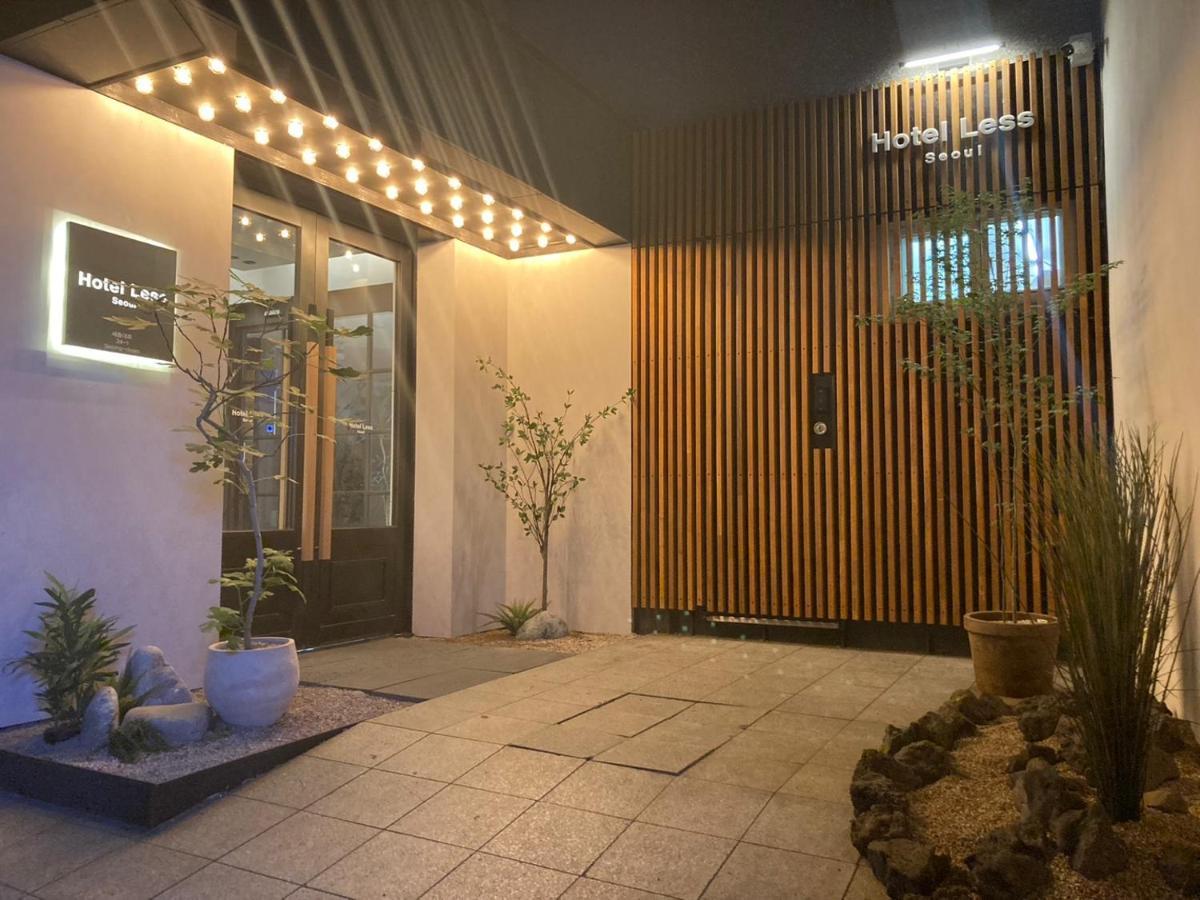 Hotel Less Seoul Bagian luar foto